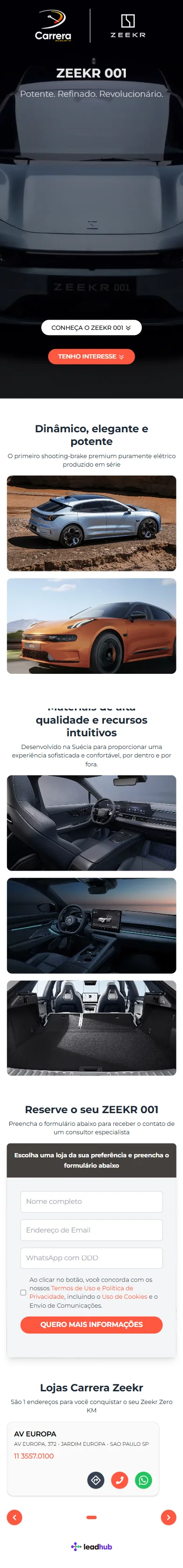 ProductModel Zeekr 001